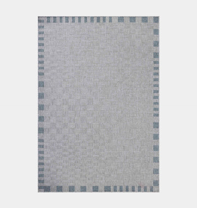 Topanga TOP-07 Silver / Blue Area Rug