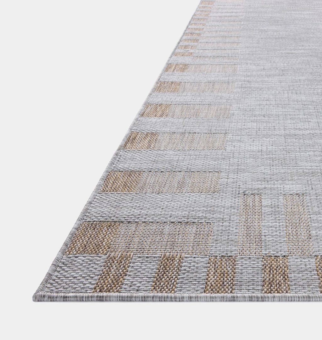 Topanga TOP-08 Silver / Natural Area Rug