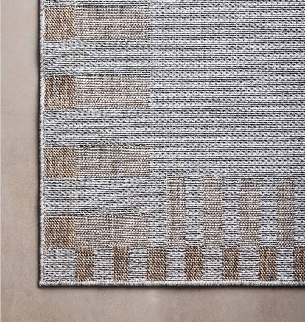 Topanga TOP-08 Silver / Natural Area Rug