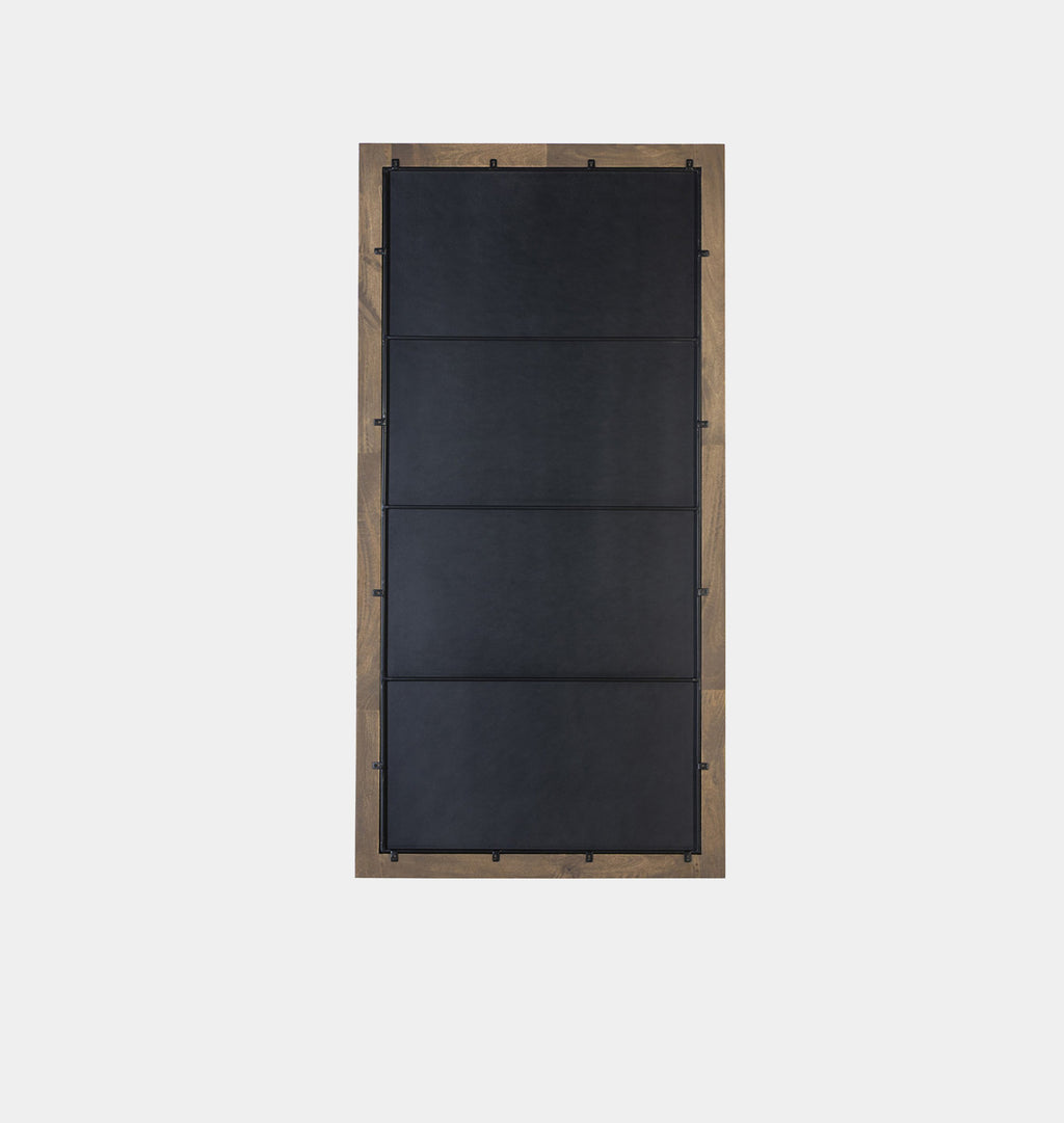 Timil Mirror Washed Taupe Mango Bone Inlay