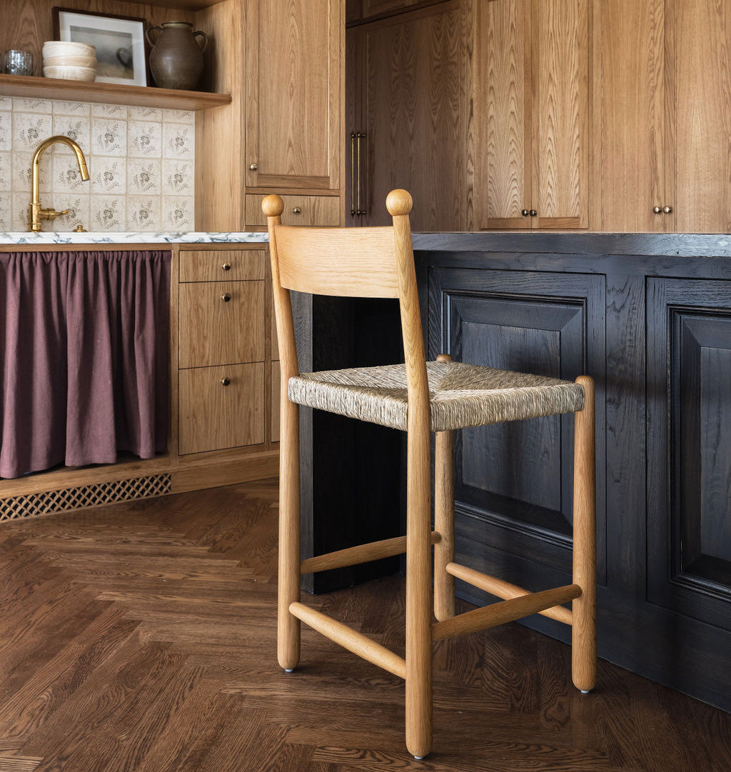Martin Bar Stool Golden Oak