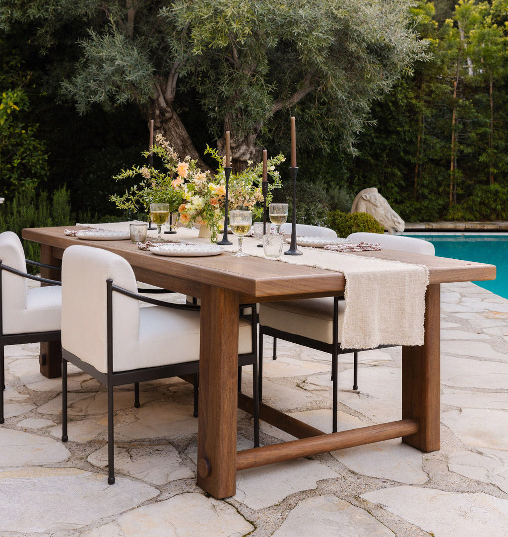 Lumi Outdoor Dining Table 98"