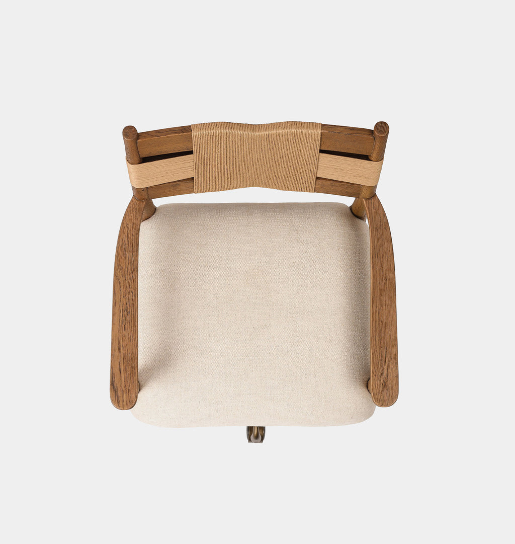 Tova Desk Chair Natural Paper Cord