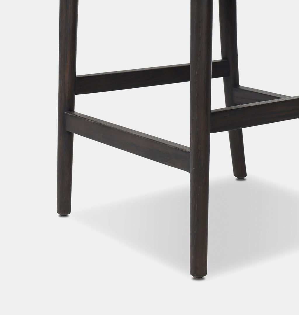 Tova Counter Stool Distressed Black