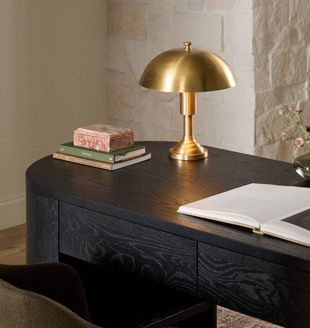 Trieste Brass Table Lamp