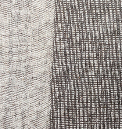 Vintage Grey Stripe Pillow Detail