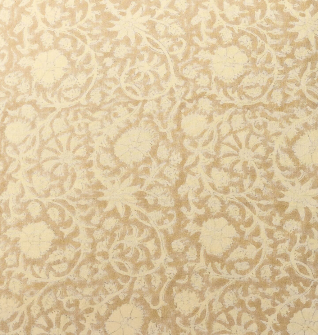 Vintage Yellow Floral Pillow