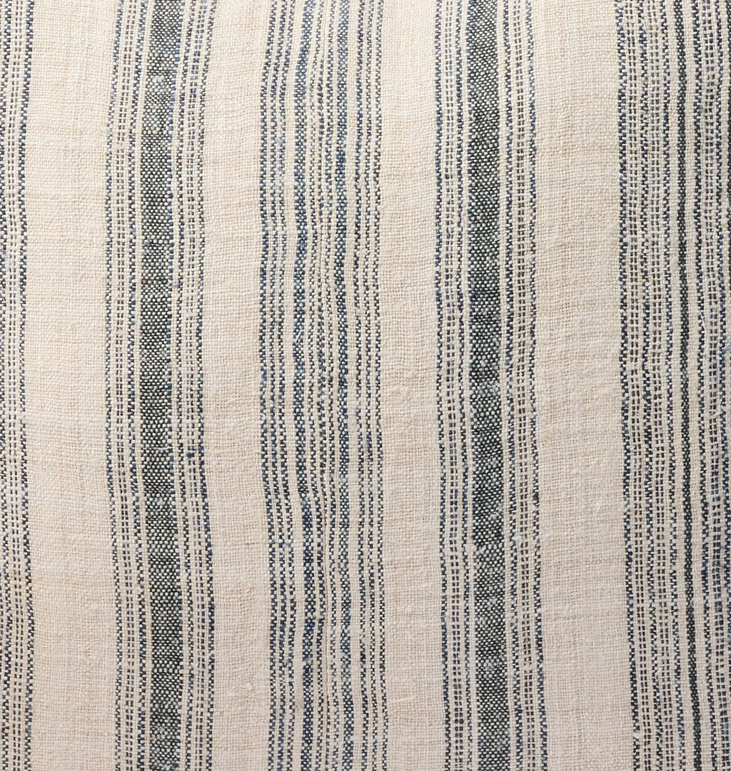 Vintage Striped Pillow Detail