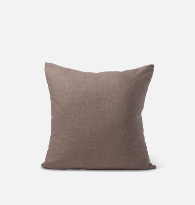 Vintage Brown Solid Pillow 