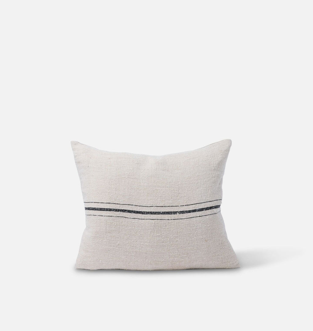 Vintage Grain Sack Pillow
