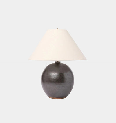 Orb Table Lamp in Iron Black