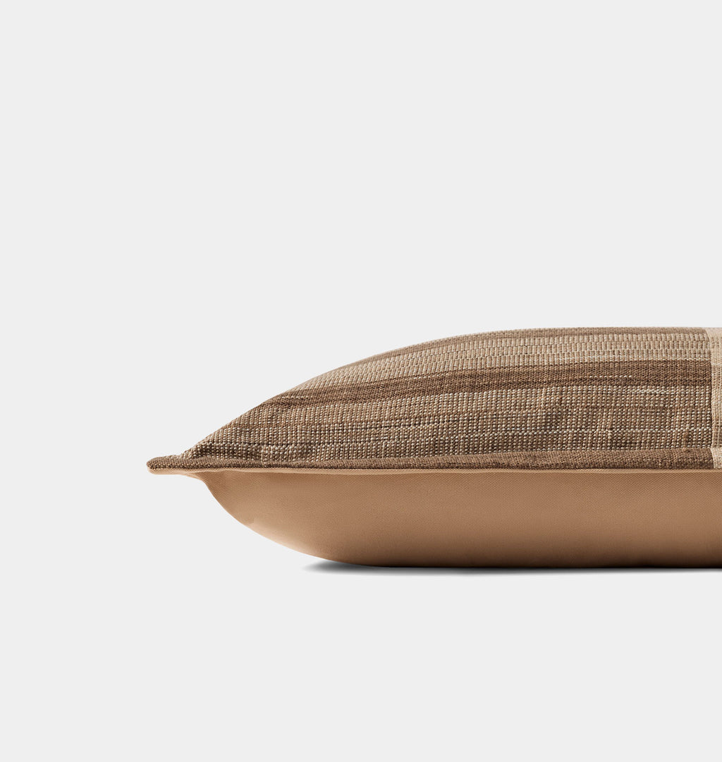 Vespera Pillow Brown / Multi 13" x 35"