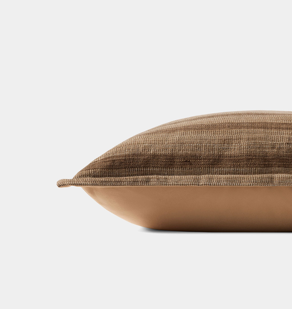 Vespera Pillow Brown / Multi 22" x 22"