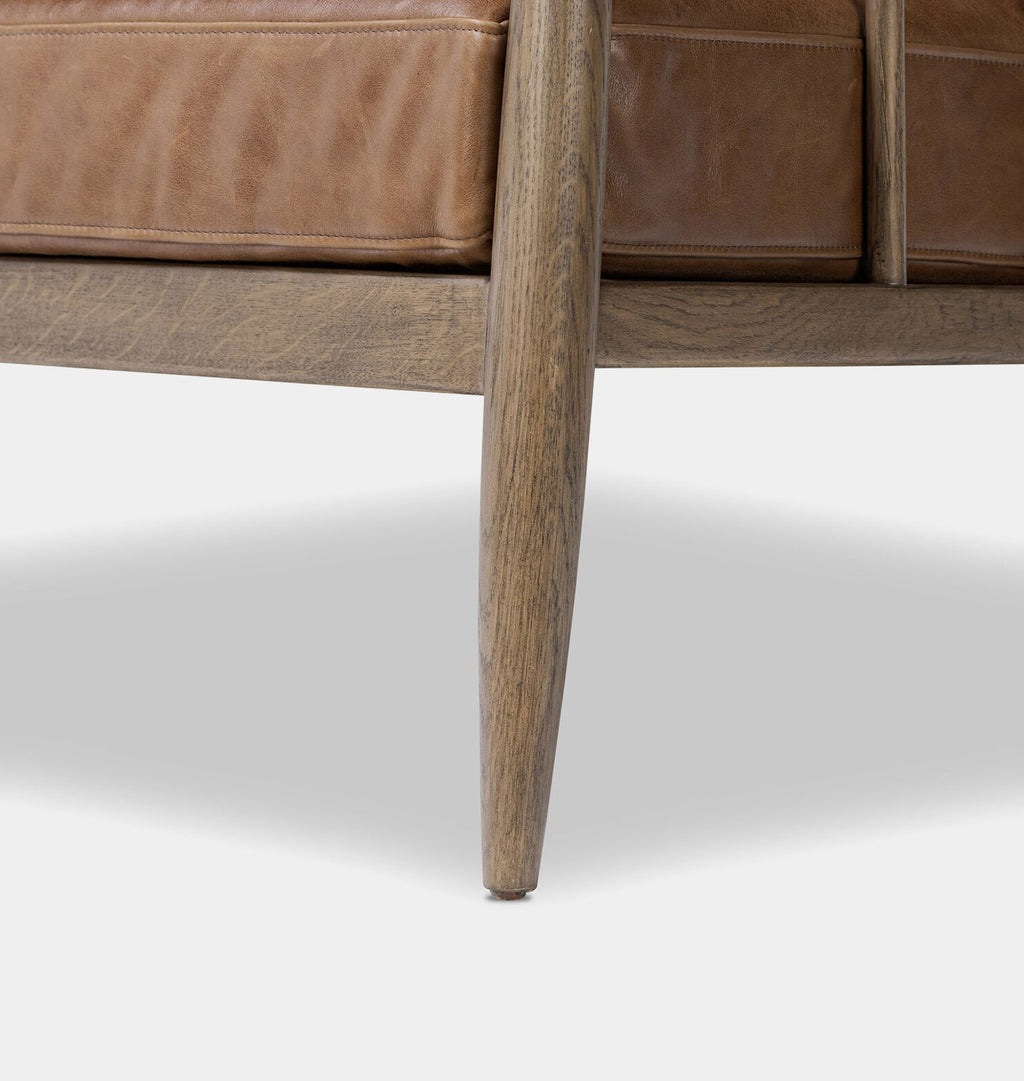 Warren Lounge Chair Dulane Mahogany