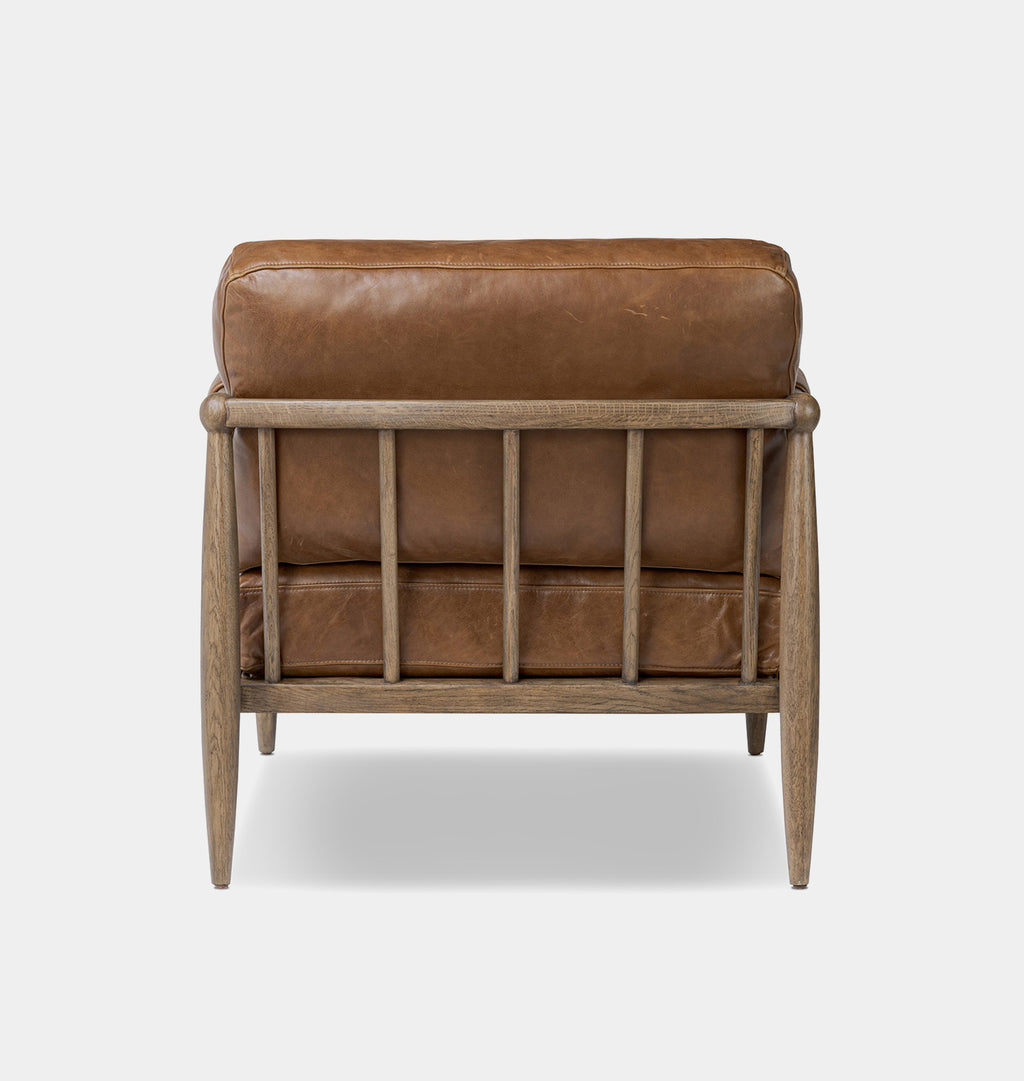 Warren Lounge Chair Dulane Mahogany