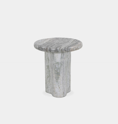 Waylie Small River Grey Marble End Table