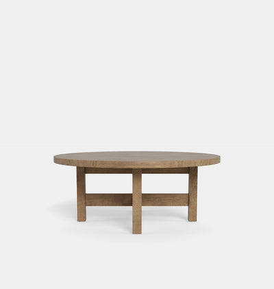 X-Base Coffee Table Driftwood Oak