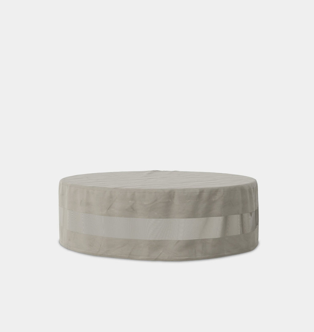 Yarrow Weatherproof Outdoor Round Coffee Table Cover Large
