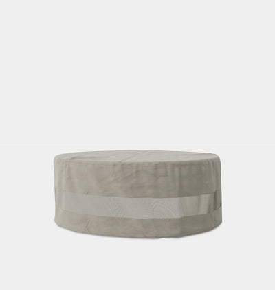 Yarrow Weatherproof Outdoor Round Coffee Table Cover Small