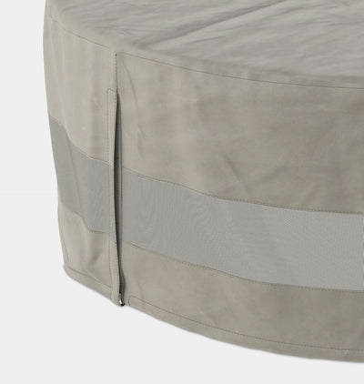 Yarrow Weatherproof Outdoor Round Coffee Table Cover Small