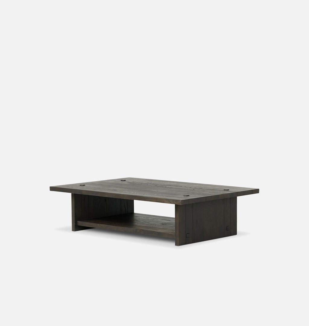 Zeno Coffee Table Black Oak