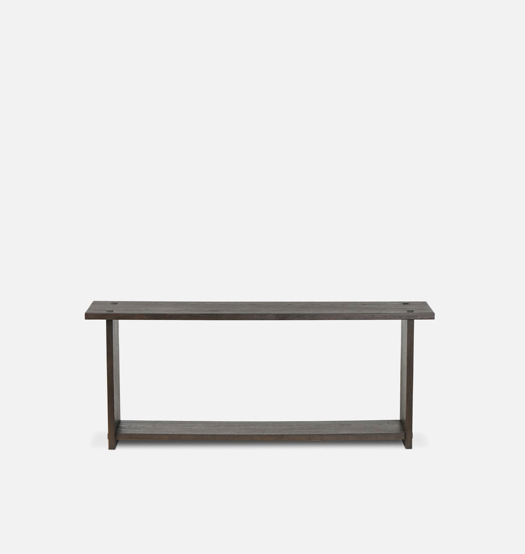 Zeno Console Table Black Oak