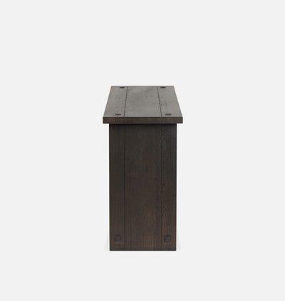 Zeno Console Table Black Oak