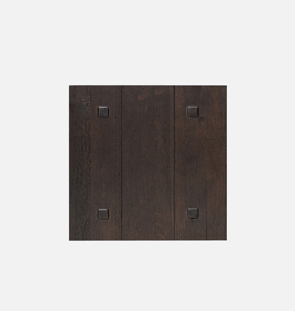 Zeno End Table Black Oak