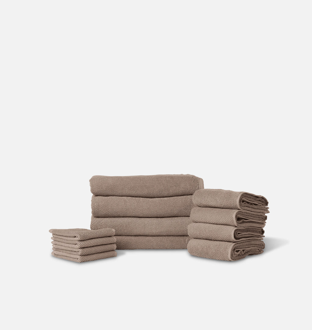 Mahon Towel Bundle S/4 Family Clay Colorway