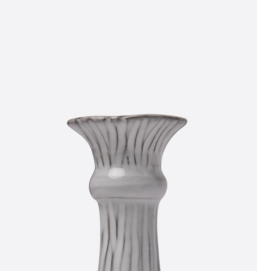 Radi Fluted Candle Holder One Tier