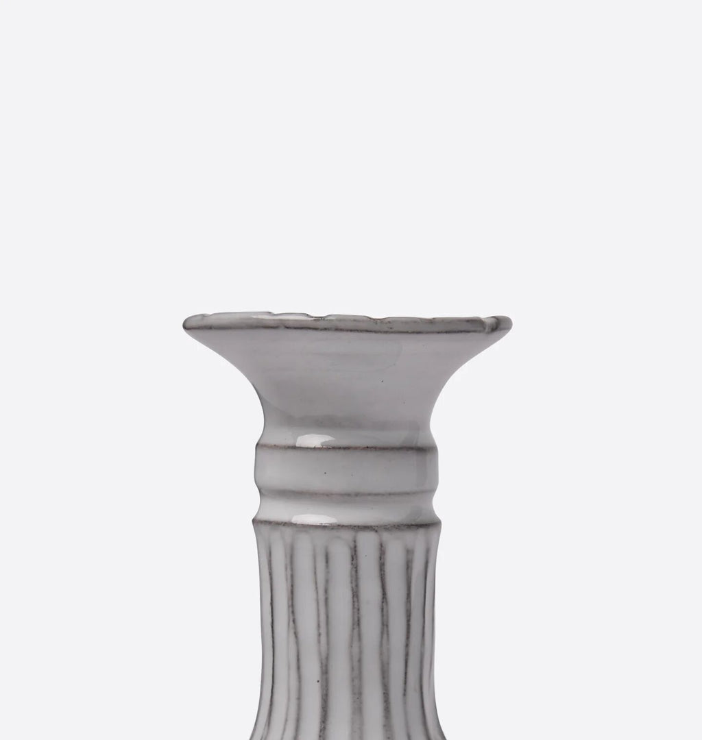 Radi Fluted Candle Holder One Tier