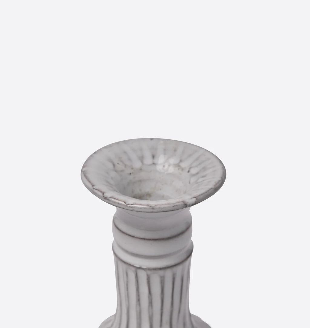 Radi Fluted Candle Holder One Tier