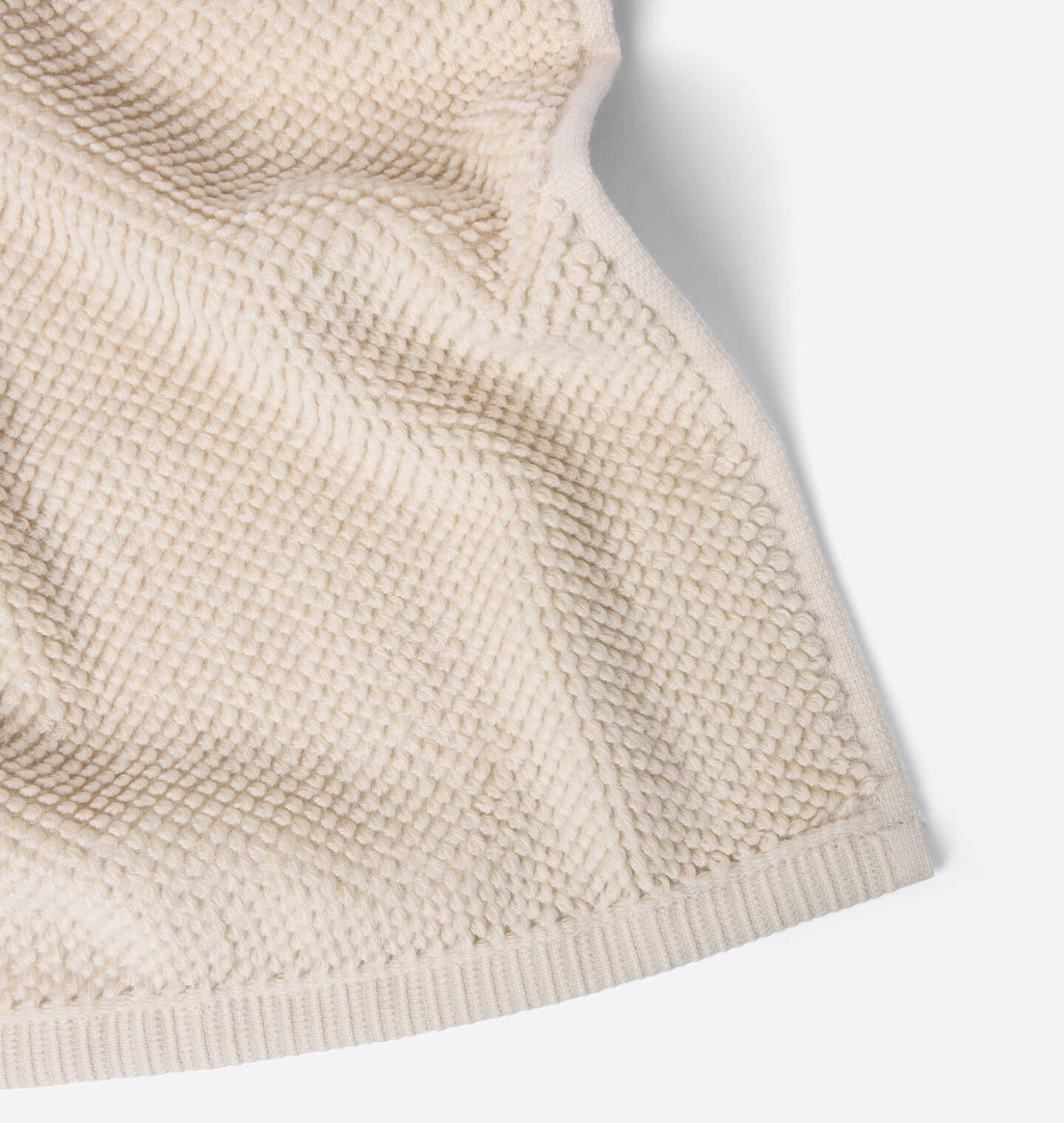Mahon Rice Weave Towel Set Canvas
