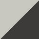 Polished Nickel / Black Rattan