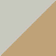 Polished Nickel / Natural Abaca