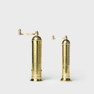 10" Atlas Brass Pepper Mill - Kitchen & Dining – Shoppe Amber Interiors