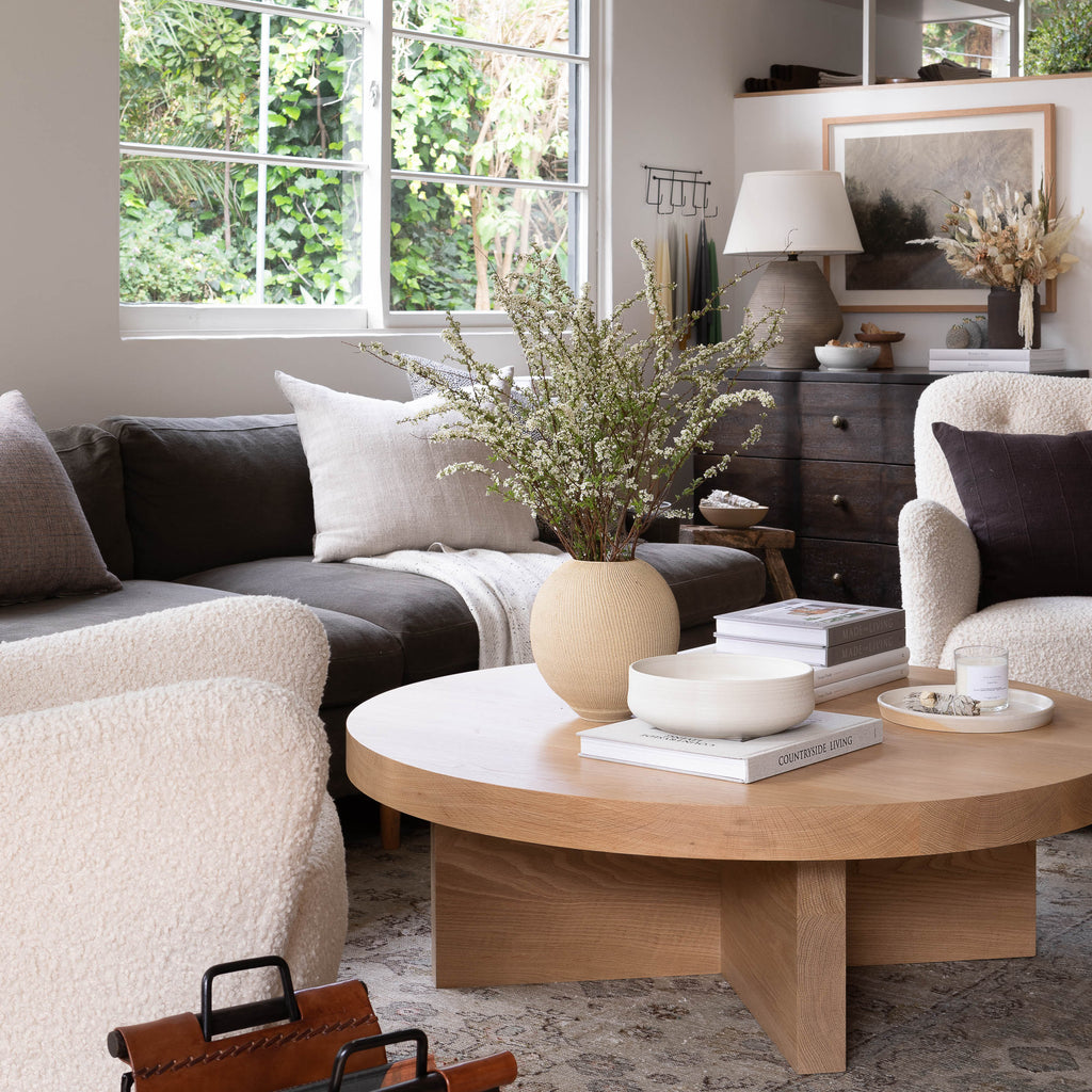 George Round Coffee Table - Shoppe Amber Interiors