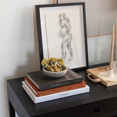 Brown Marble Bowl