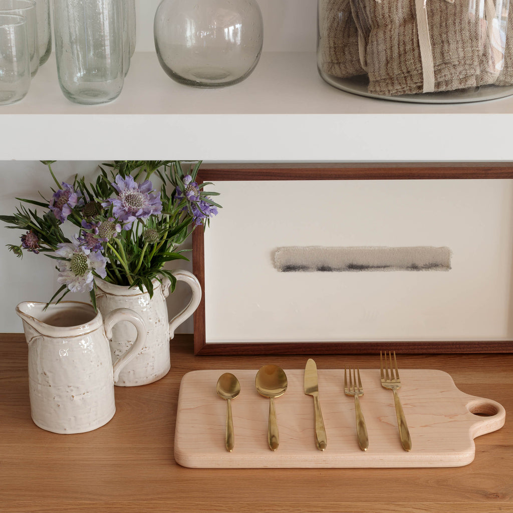 Velo Gold Brush Flatware