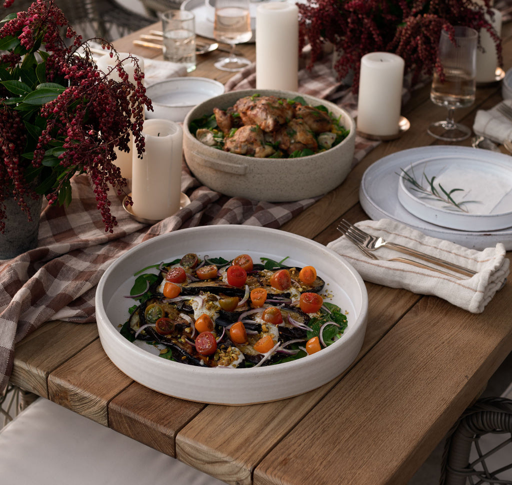 Coupe Tray Eggshell