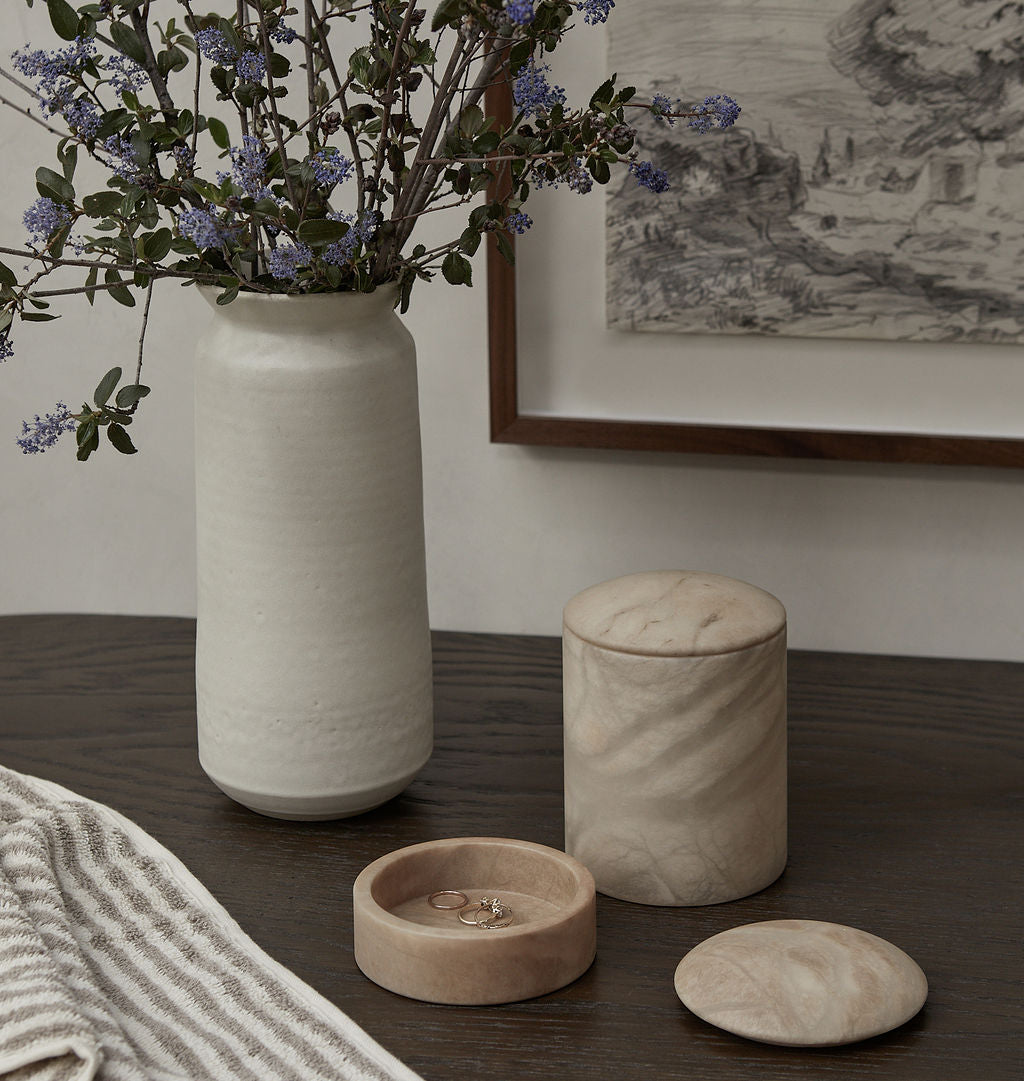 Everly Alabaster Canister