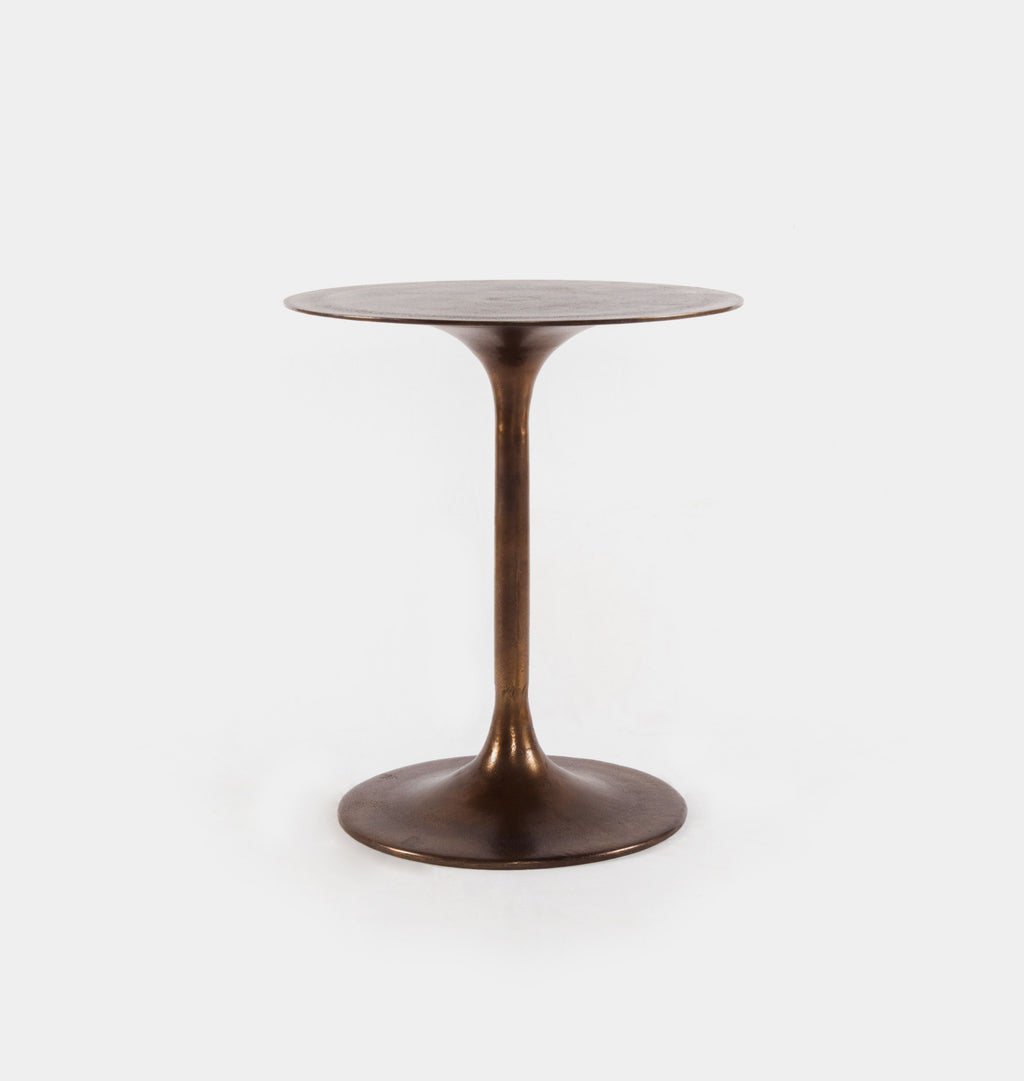 Antique Rust Side Table