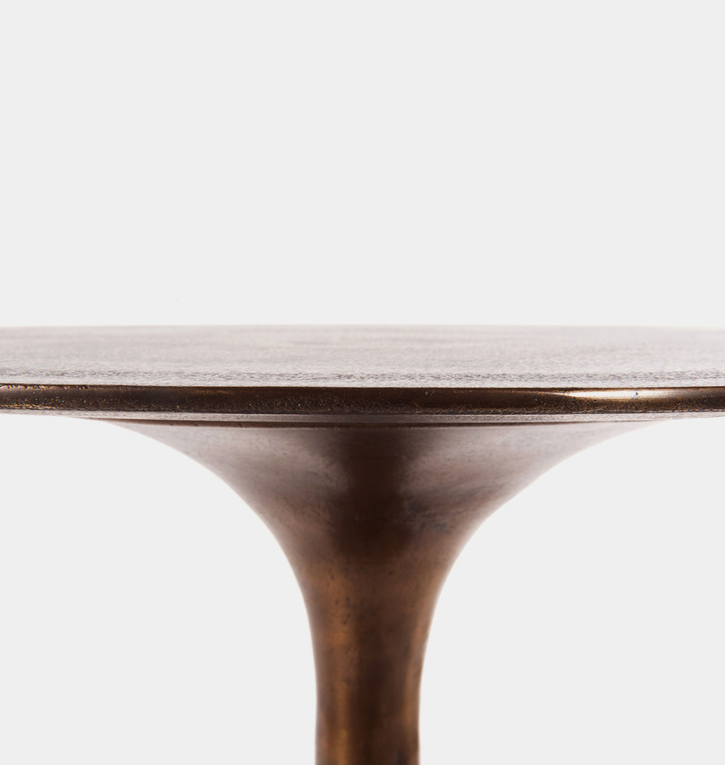 Antique Rust Side Table