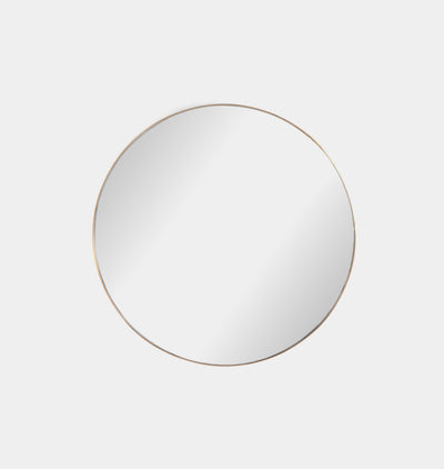 Polished Brass Arwen Mirror