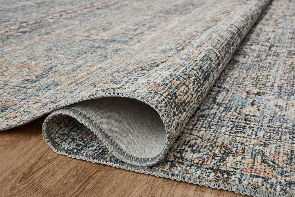 Billie BIL-05 Denim / Blush Area Rug