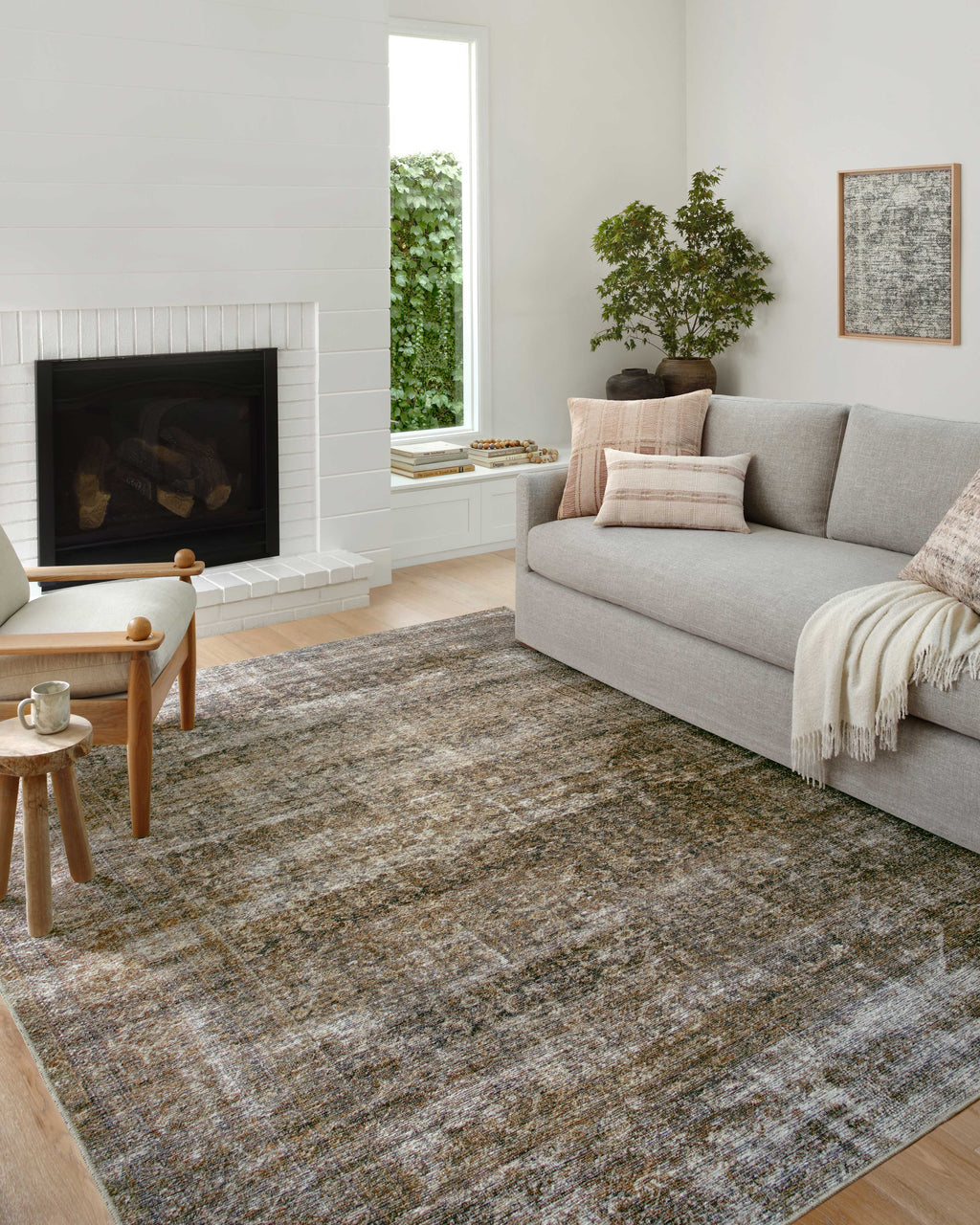 Billie BIL-06 Tobacco / Rust Area Rug