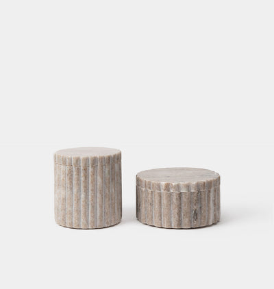 Luca Marble Canister