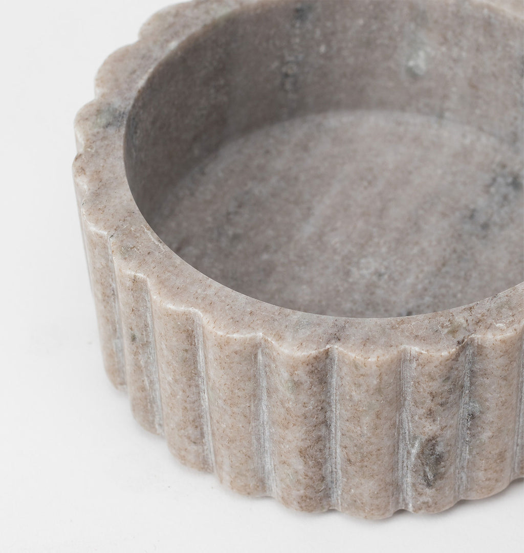 Luca Marble Canister Wide