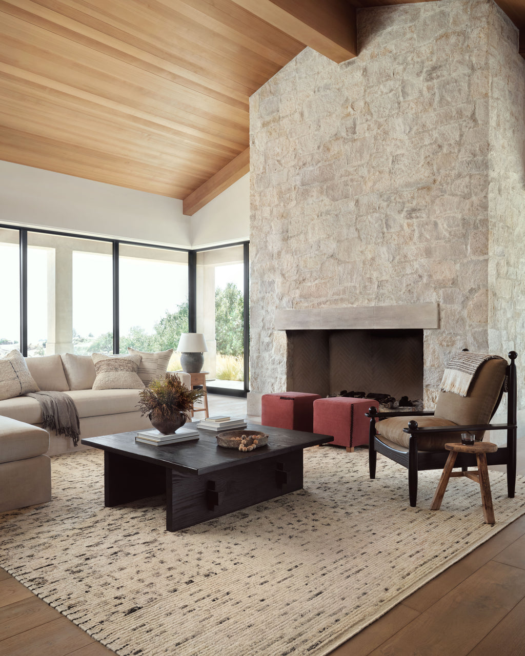 Briyana Natural / Granite Rug
