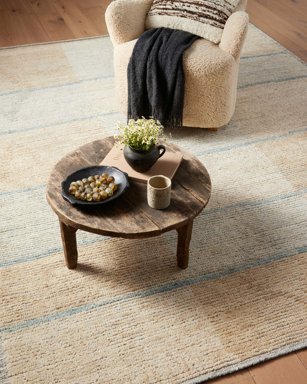 Briyana Sky / Wheat Rug